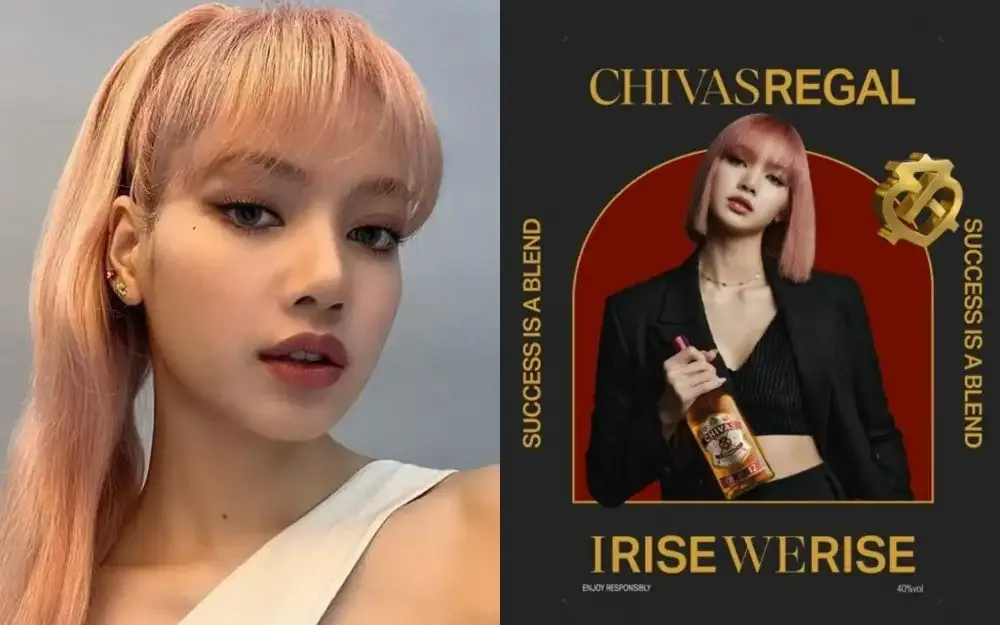 contenido publicitario de alcohol de Lisa, que es ilegal en Tailandia
